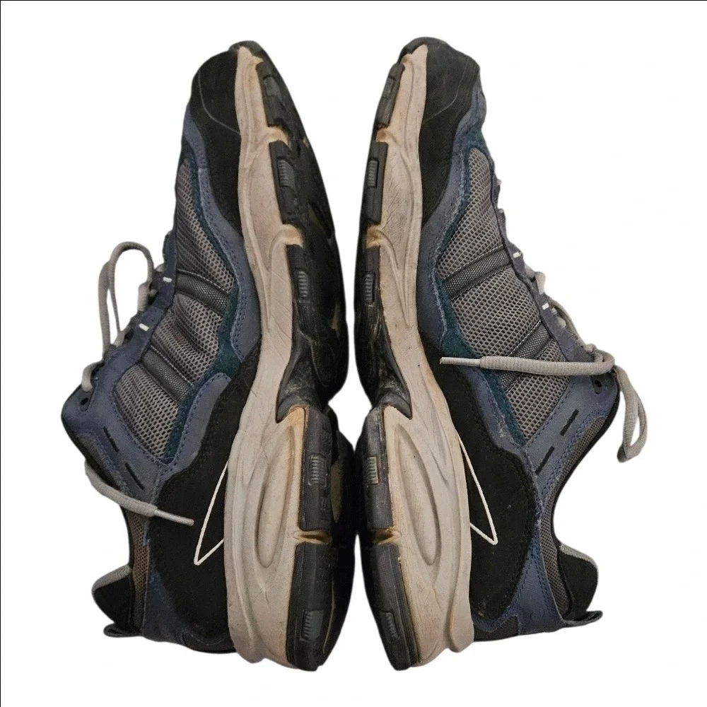Skechers Vigor 2.0 Trait Mens Size 15 Navy Blue Grey Trail Sneakers Shoes
